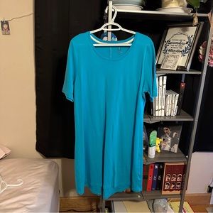 Isaac Mizrahi Live Essentials T Shirt Dress